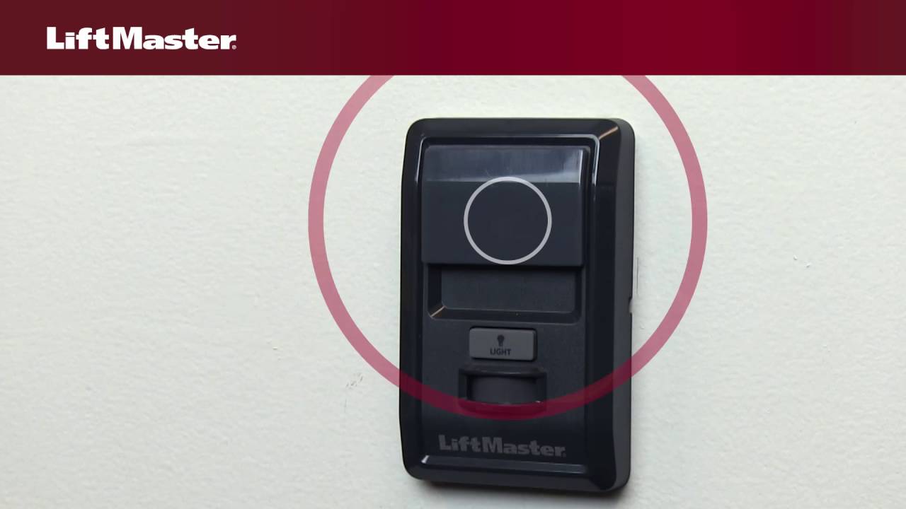 Liftmaster Wall Control Blinking And Not Working